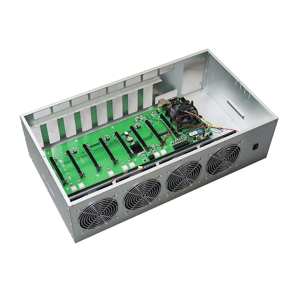New GPU Server Machine 240MH/S Machine 8gpu motherboard B85 case gpu server case machine computer
