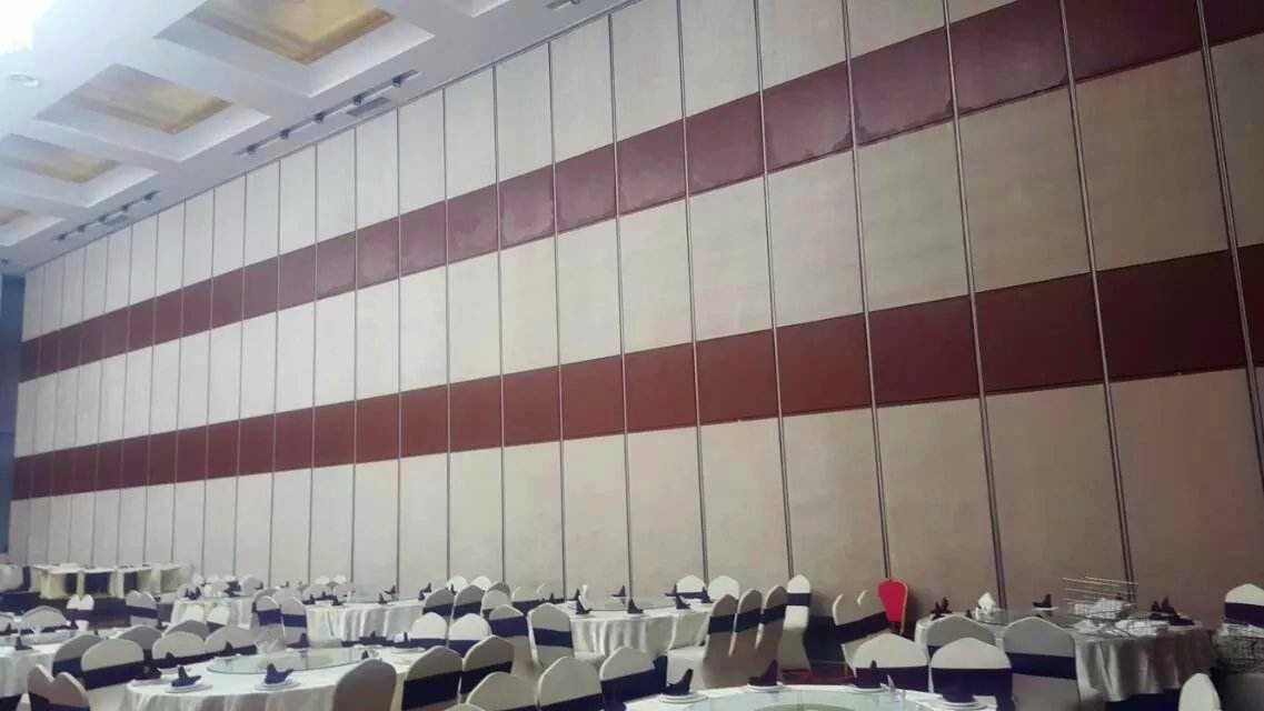 Noise Insulation Melamine Board Folding Sound Proof Partitions / Acoustic Room Dividers