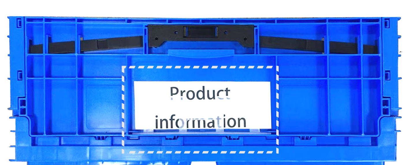 Logistic Storage Foldable Crate Plastic Folding Storage Box Multifunctional Outdoor