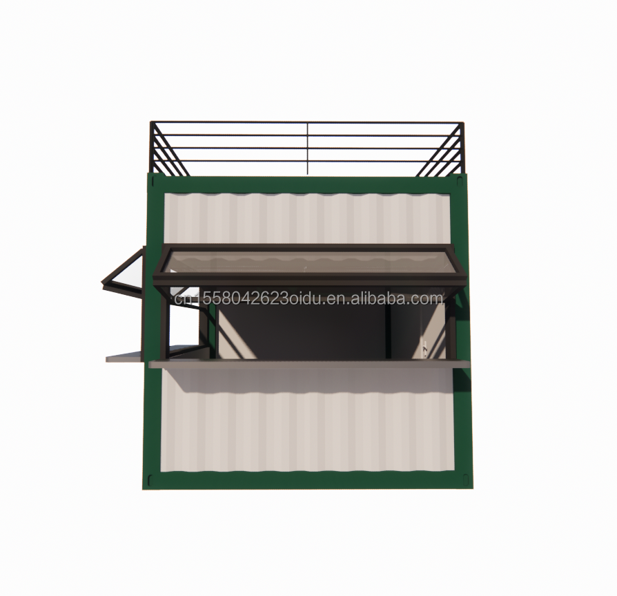 Modern Design Steel Buildings Flat Pack Shipping Prefabricated Sandwich Panel Pre Fab Container Folding Portable Foldable Container House