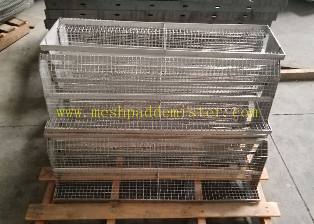 300mm Carbon Steel Tower Internals Random Packing Hump Support
