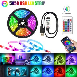 50000 Working Hours LED Light Source 30m Strip Light Set With 3keys And 5V RGB