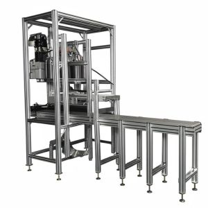 Chemical Materials Storage Simplified with Automated Aluminum Alloy Parts and 1 Set Conveying System