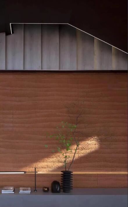 Villa Construction Artificial Exterior Clay Cladding Rammed Earth Board