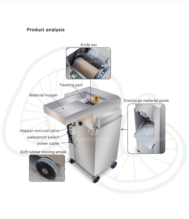 Mushroom slicer mushroom farm processing and cutting equipment central kitchen supporting machinery mushroom processing