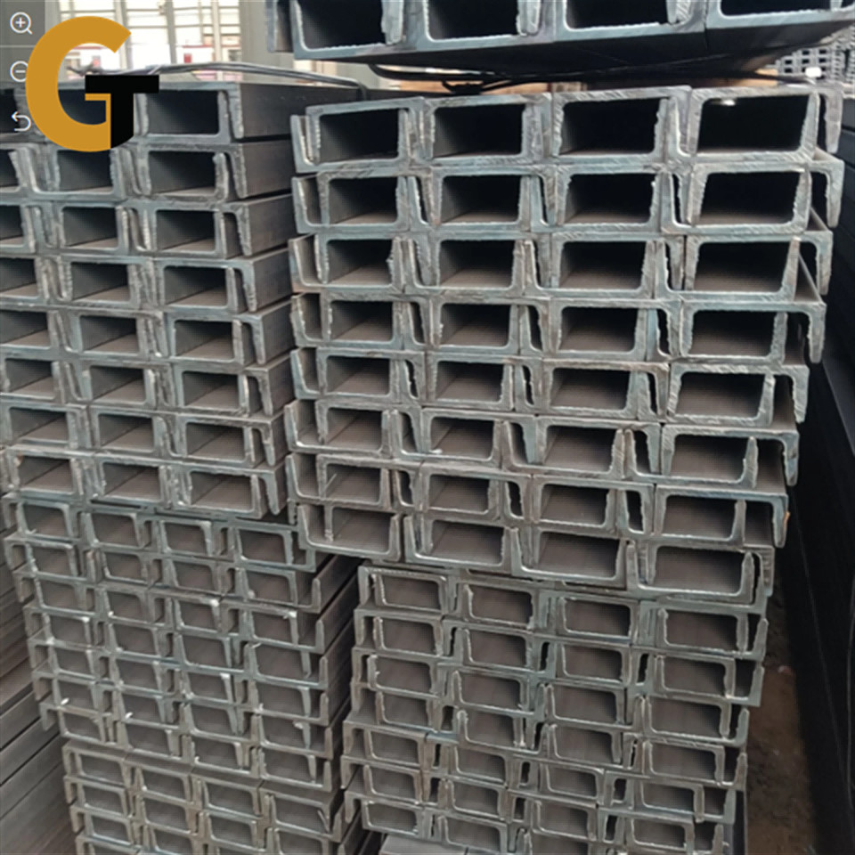 ASTM / JIS Standard Steel Profile Section In U/C Shape Of Q195/Q235/Q345 Grade