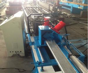  20 - 25m/min High Speed Curtain Rail Roll Forming Equipment 1.5Kw Servo Motor Manufactures