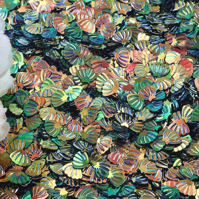Excellent Nail Art Effect Sea Shell Sequins Glitter Powder for Clothing Accessories Craft DIY Bags Clothes in 365 Colors