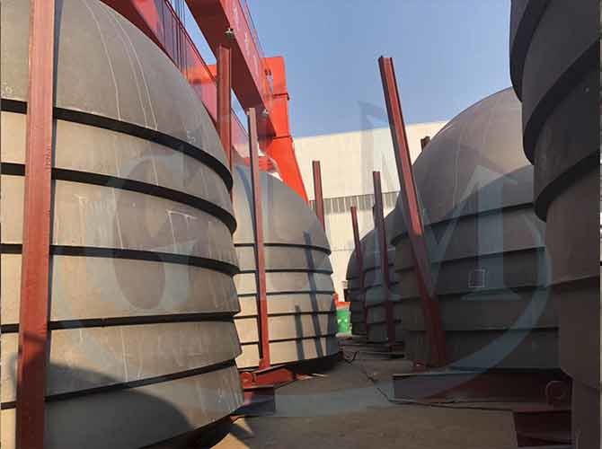 SS304 Rolled Steel Cylinders Stainless Steel Plate Rolling For Chemical Industry
