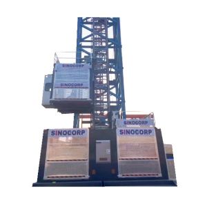 China China Construction Rack And Pinion Passenger And Material Hoist Sc100 Sc200 Sc300 on sale