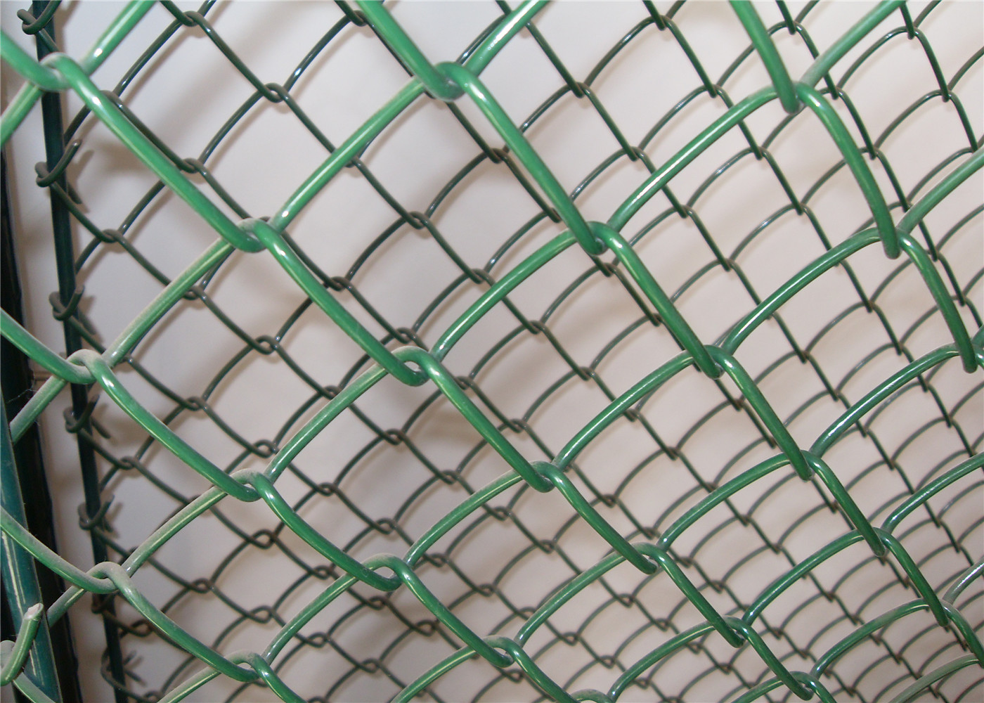Powder Coated Steel Chain-Link Fence