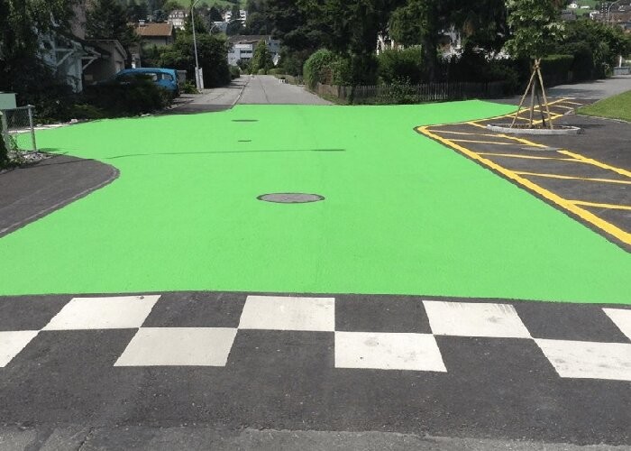 15% Premixed Glass Beads Hot Melt Road Marking Paint for Traffic Accident Reduction