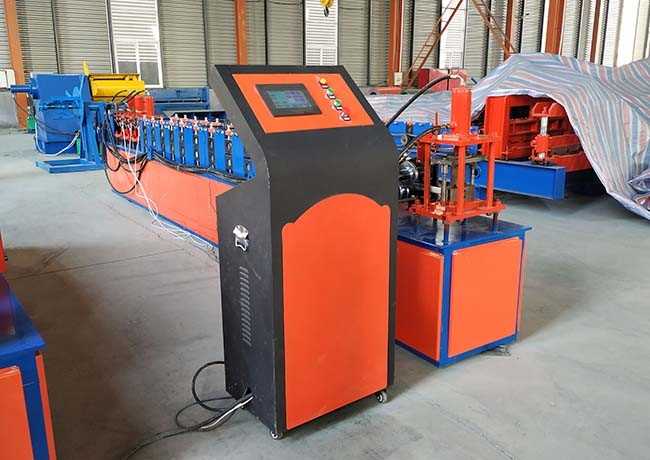 Steel Frame Drywall Stud Roll Forming Machine , Drywall Making Machine U Channel