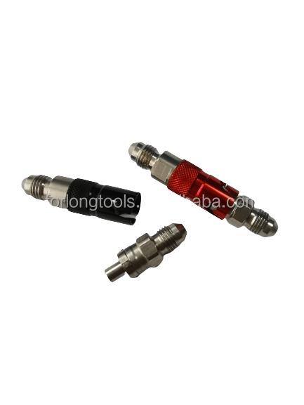 Replace Purpose Dry Coupling Steel Joint for Brake Hose Line AN3 Fitting Connector Quick Release Disconnect Aluminum Shell
