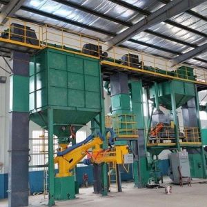 China Steady Running Clay Sand Production Line , Clay Sand Moulding Machine on sale