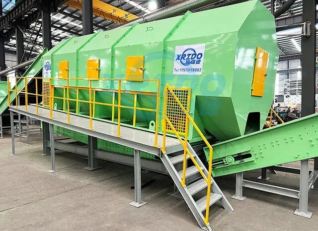  Xrido XRD-100D AI Waste Sorting Machine 100t/d Capacity Manufactures