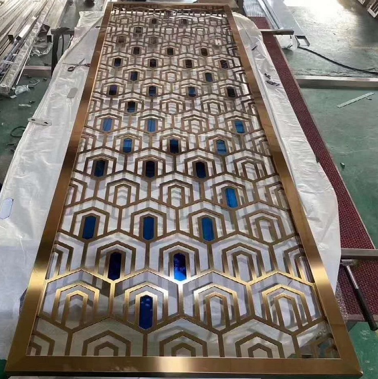 Living Room Wall Panel Divider Metal Decorative Laser Cut Screen Room Panels