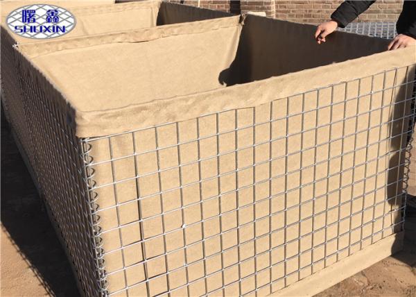 Heavy Duty Defensive Bastion Wall / Military Protection Blast Barrier Bastion