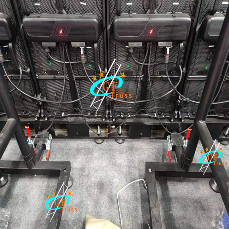 OEM 300kg Load 1m Length LED Screen Truss For Outdoor