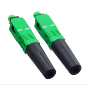FTTH Network SC APC Fast Connector For Drop Cable Install OEM