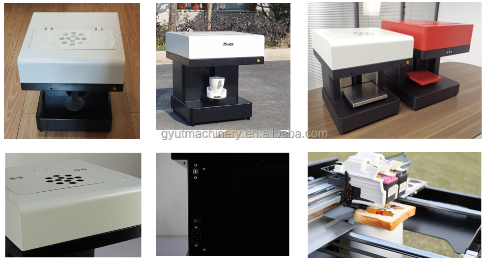 Food Beverage Shops Benefit from Multi Function Coffee Printer 3D Edible Food Printer