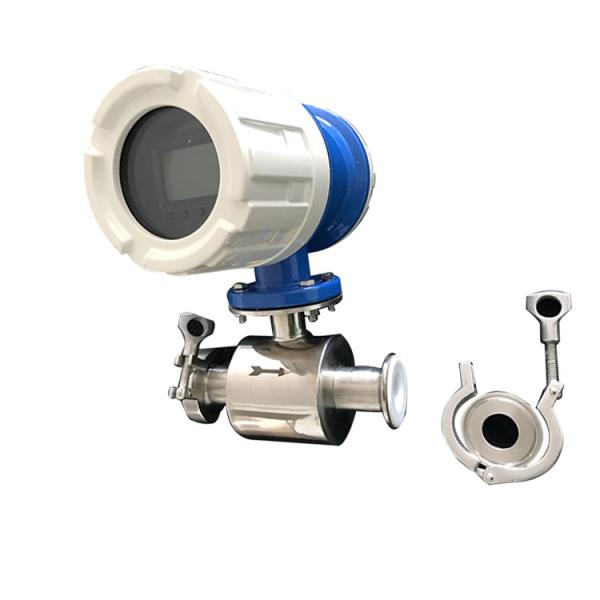 Soft Water Magnetic Flowmeters Food And Beverage Variable Area Flow Meter PTFE