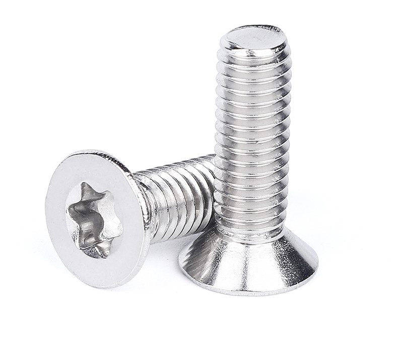 Stainless Steel Screw Countersunk Head Cross Recessed Screw for Car Customized Size