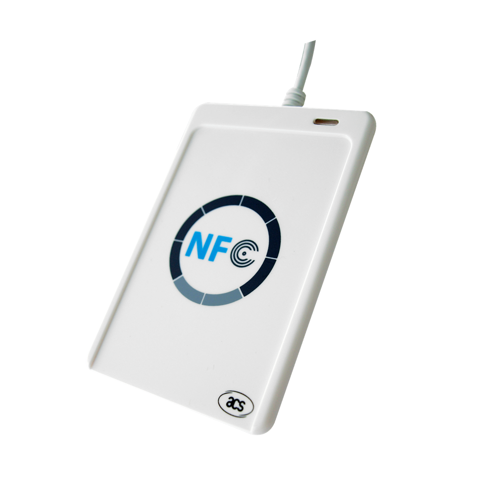 5V DC RFID NFC Reader , ACR122U-A9 Contactless Reader Writer 70g Weight