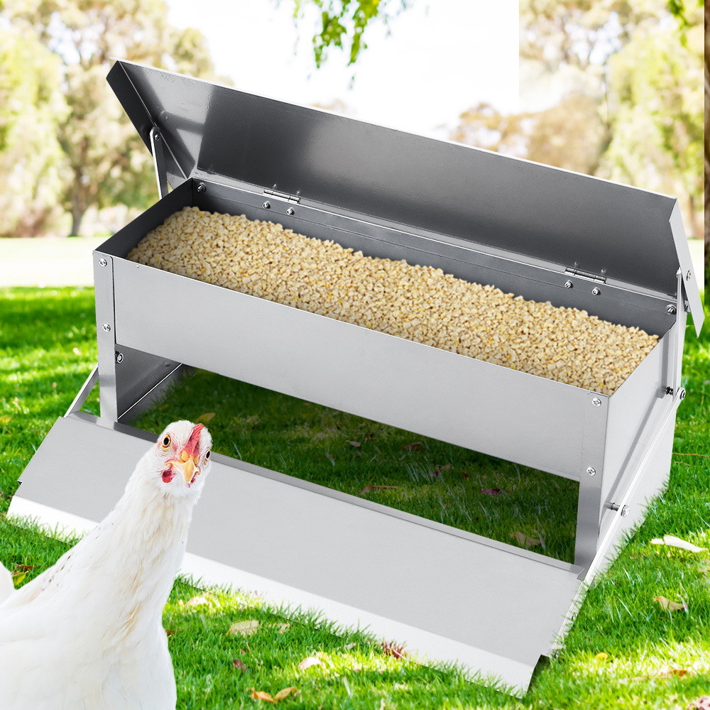 CE 10kgs L48cm Automatic Timer Chicken Feeder