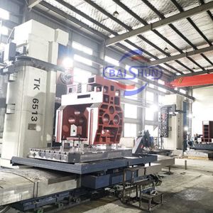 Manual Hbm Boring Machine Dro Horizontal Boring Mills Boring And Milling Machine