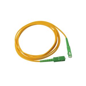 FTTH SC To SC Fiber Optic Patch Cord , Single Mode Optical Patch Cable