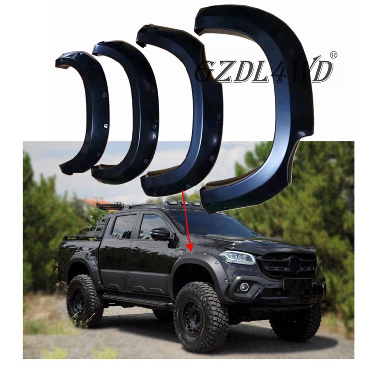ABS Chrome Mercedes Benz X Class Front Grill Mesh