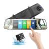 Buy cheap 7 Inch Touch Screen OEM ODM Vehicle Dash Cam FHD1080P Mirror Type from wholesalers