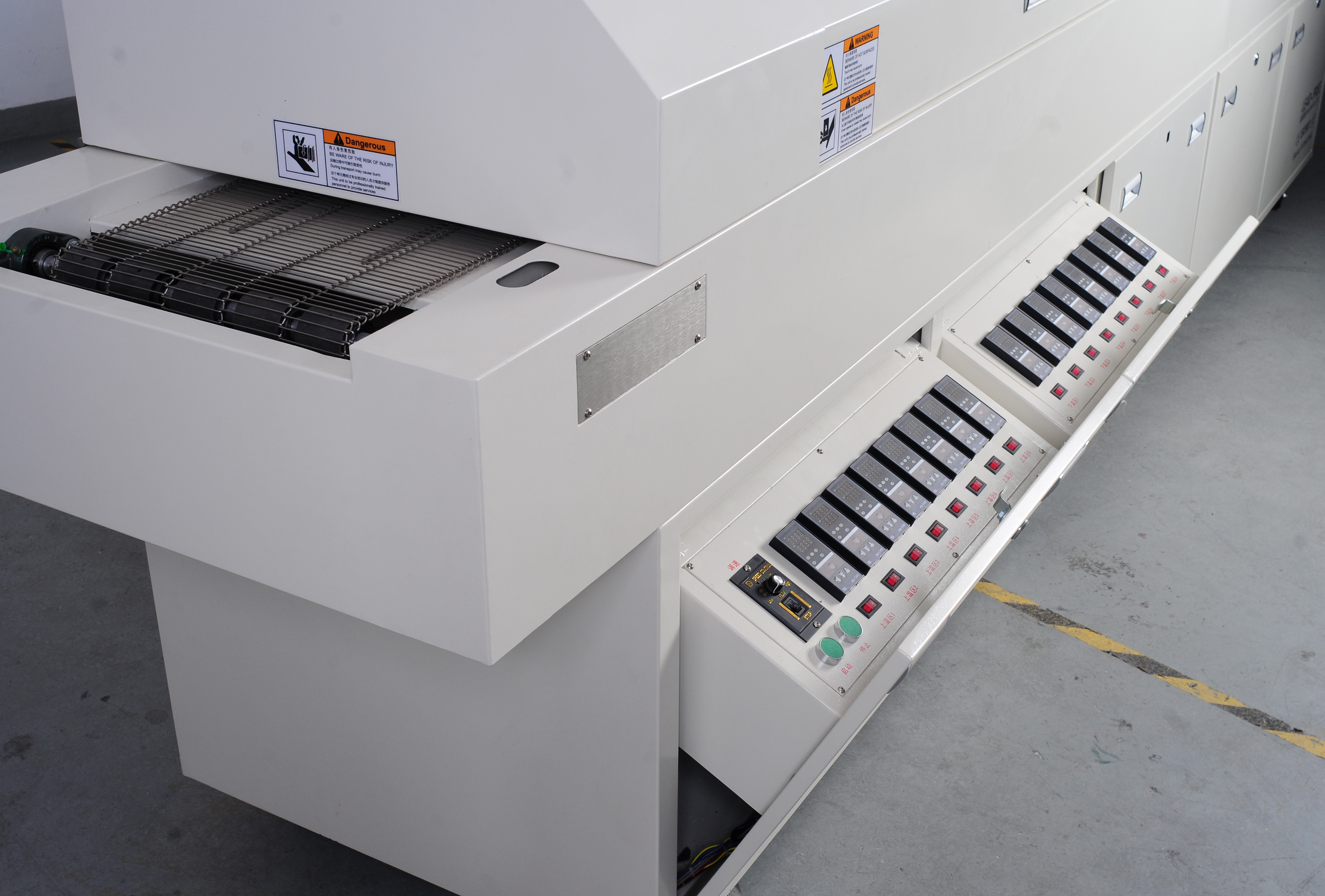 Original New SMT Line Machine Lead Free Hot Air Reflow Oven Morel M8 6 Months Warranty
