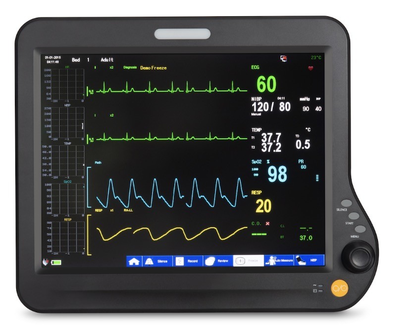 Anesthesia Monitor ICU Cardiac Monitor Portable Patient Monitor Multi Parameter