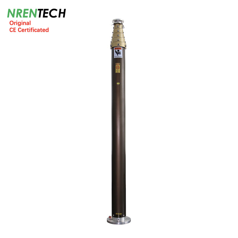 9m non-lockable pneumatic telescopic mast