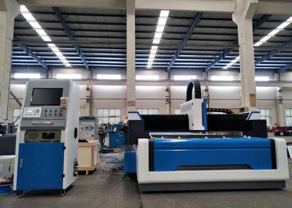 Mild Steel Fiber CNC Laser Cutter , 1500 X 3000mm 1000W Fiber Laser Cutting