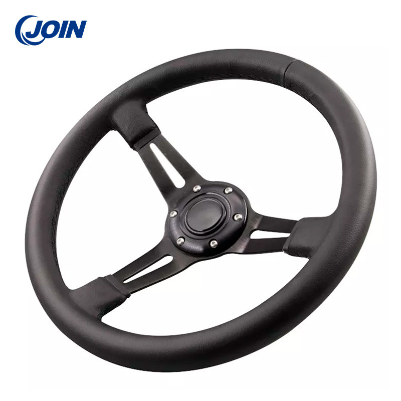 ODM 13.5 Inch Steering Wheel 1.2kg Electric Car Steering Wheel