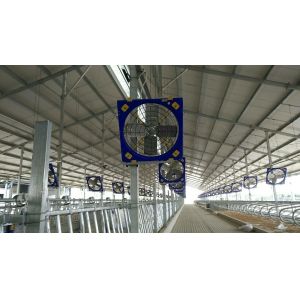 410w Input Power Industrial Fan for Large Spaces 1140*1140*300mm
