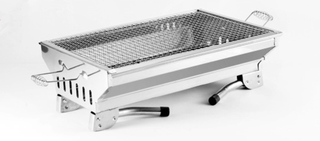 Portable BBQ Grill with High Pressure Protection Device and Stainless Steel Material