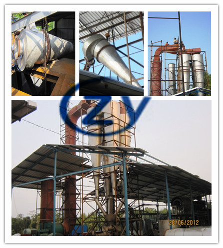 SS304 Rotary Vacuum filter Dewatering machine Potato Starch Machine