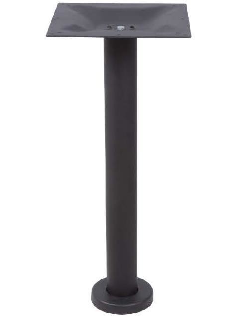 Bolt Down Metal Table legs Dining Table Base Black Wrinkle 28'' / 41'' Height