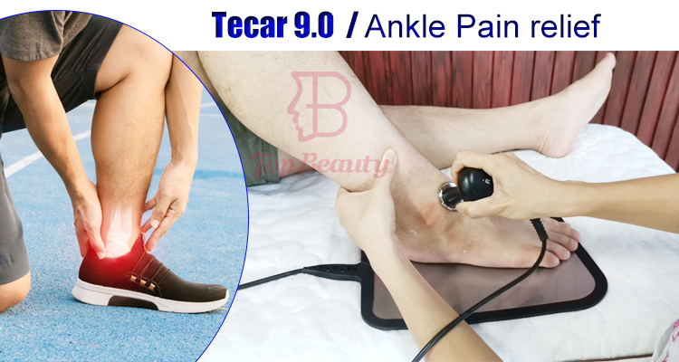 400W Monopolar RF Tecar Therapy Machine For Back Pain Relief