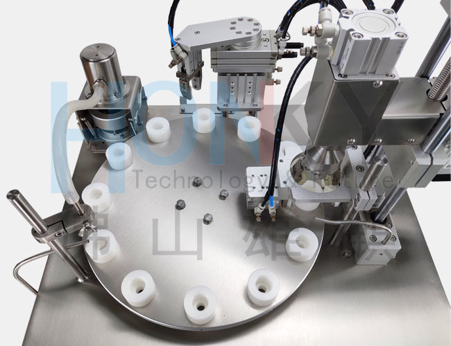 Desktop AC 220V Vial Filling And Capping Machine Vial Filler