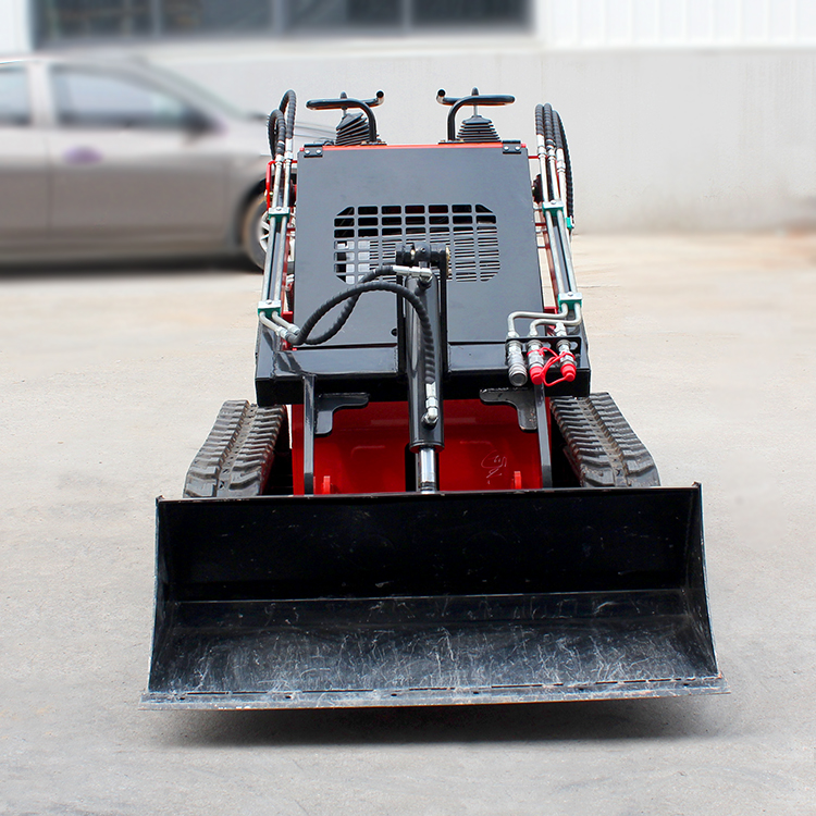 High Operating Efficiency Diesel/Gasoline Wheel Tracked Small Skid Steer Loader