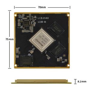 LCB3588 Linux SoM Module With GPU ARM Mali-G610 MC4 Supports OpenGL ES 1.1/2.0/3