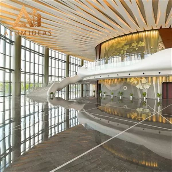 Aluminium ceilings