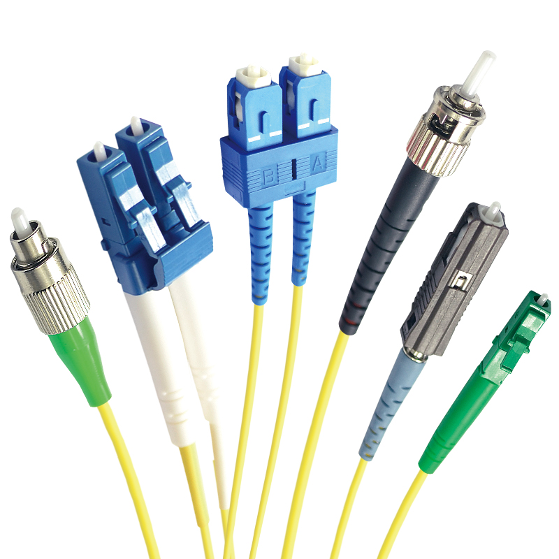 Custom 9 125 Single Mode Fiber Cable Assembly Duplex SC APC - SC APC