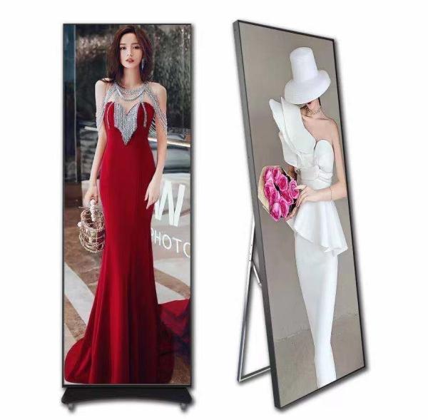 LED Poster Display , Advertising publishing , WiFi / 4G / APP Communicate