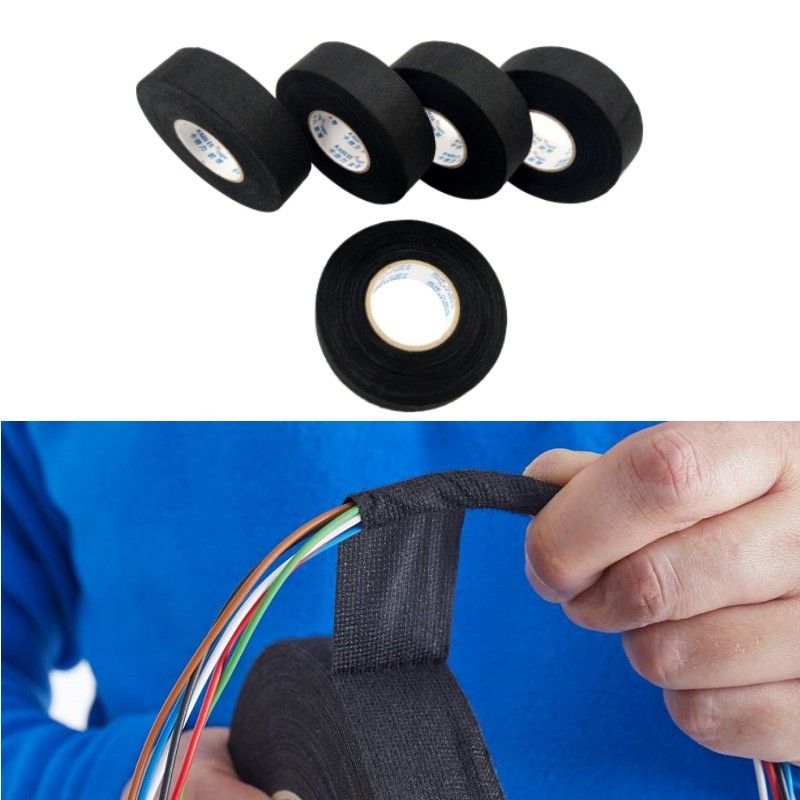 Flexible Fleece Wiring Tape for Repositioning and Adjustments in Wiring Process